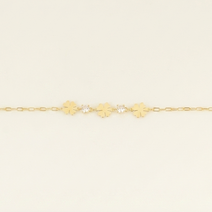 Pulsera Trébol de la Suerte