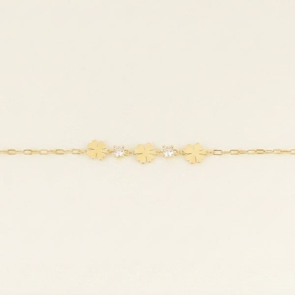 Pulsera Trébol de la Suerte